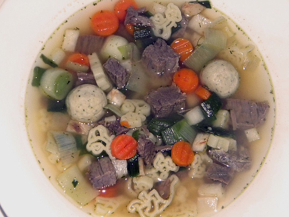 Rindfleischsuppe klassisch (Rezept mit Bild) von tzampika | Chefkoch.de
