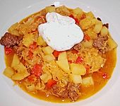 Paprika - Sauerkraut - Topf (Bild)