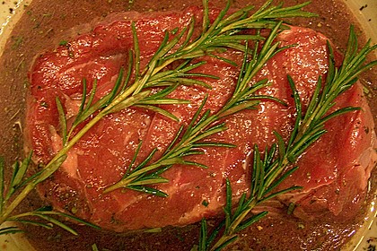 Roastbeef rosa, zart und einfach 1