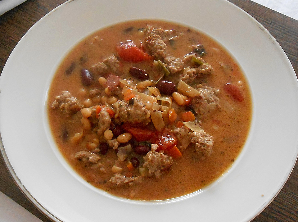Hackfleischsuppe (Rezept mit Bild) von melli77 | Chefkoch.de