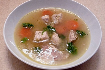 Hühnersuppe mit Reis 15