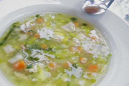 Hühnersuppe mit Reis 18