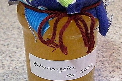 Zitronengelee mit Whisky 1