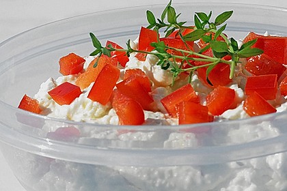 Fetacreme mit Paprika und Kräutern 6