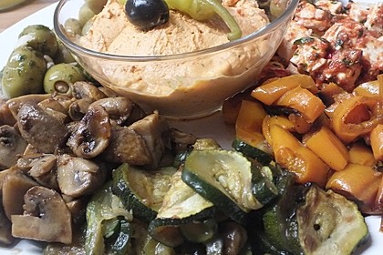 Fetacreme mit Paprika und Kräutern 5