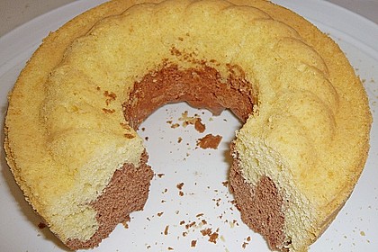 Kalorienarmer Marmorkuchen
