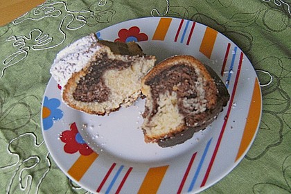 Kalorienarmer Marmorkuchen 4