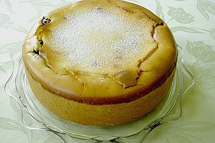 K&auml;sekuchen mit Waldbeeren 2