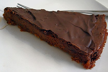 Schokoladen - Käse - Kuchen mit Amaretti 3