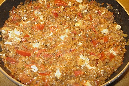 Dinkel mit Tomaten und Schafsk&auml;se 1