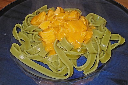 Bandnudeln mit frischem Lachs 16