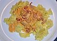 Bandnudeln mit frischem Lachs