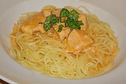 Bandnudeln mit frischem Lachs 21