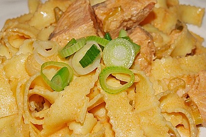 Bandnudeln mit frischem Lachs 23