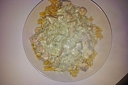 Bandnudeln mit frischem Lachs 25