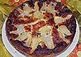 Mohn - Quark - Kuchen mit Birnen