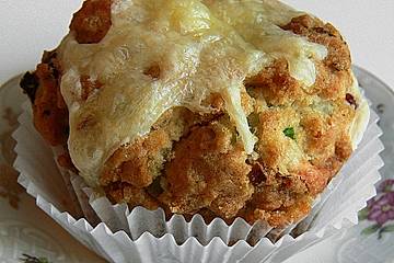 Lauch - Käse - Muffins