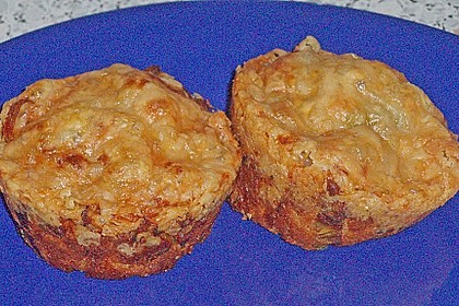 Lauch - K&auml;se - Muffins 1