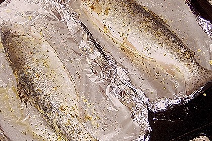 Lachsforelle aus dem Backofen 23