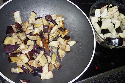 Süße Auberginen mit Knoblauch 9