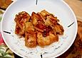 Fisch mit Knoblauchsauce