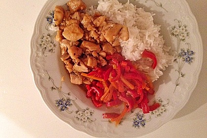 Fisch mit Knoblauchsauce 2