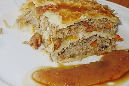 Asiatischer Strudel mit scharfer Pflaumenso&szlig;e 16