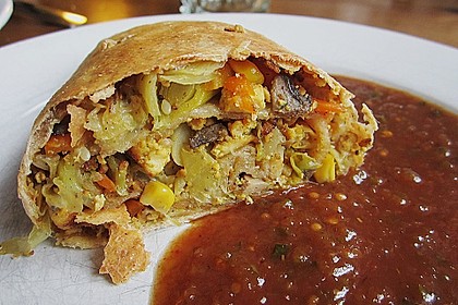 Asiatischer Strudel mit scharfer Pflaumenso&szlig;e 17