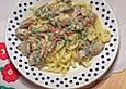 Sp&auml;tzle mit Champignons