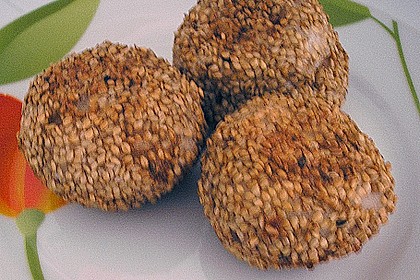 Gef&uuml;llte Sesamb&auml;llchen