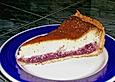 Mascarpone - Torte mit roter Gr&uuml;tze