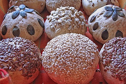 Roggenbrötchen 38