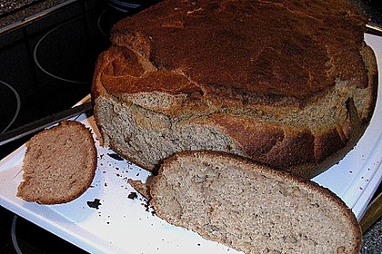 Schnelles Dinkelbrot ohne Gehzeit