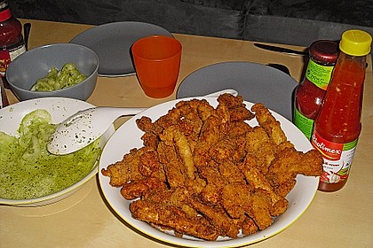 Fried Chicken mit Panade 3