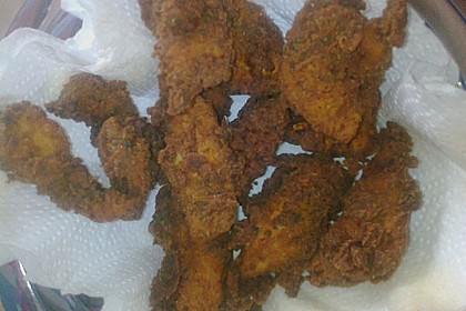 Fried Chicken mit Panade 5