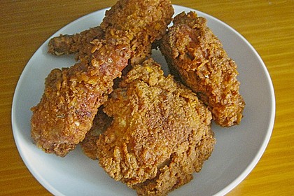 Fried Chicken mit Panade 6