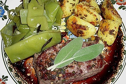 Alberto's Lammfilet mit Balsamico - Honigsauce 5