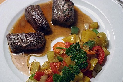 Alberto's Lammfilet mit Balsamico - Honigsauce 2
