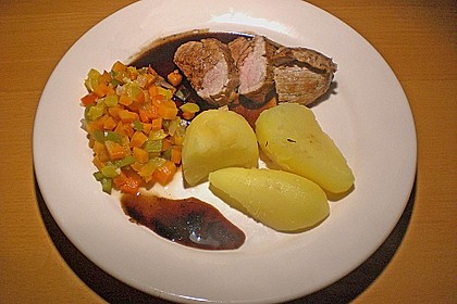 Alberto's Lammfilet mit Balsamico - Honigsauce 9