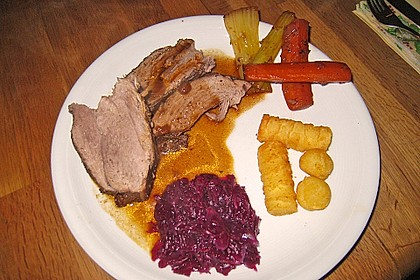 Wildschweinkeule, rustikal 5