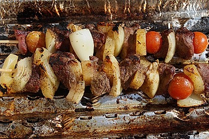 Gegrillte Entenspieße 4