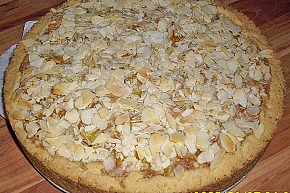 Aprikosenkuchen mit Mandelguss 5