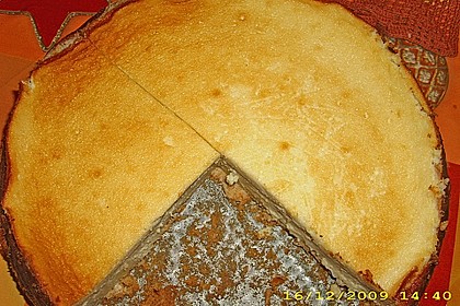 Käsekuchen mit 2 Schichten 124