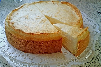 Käsekuchen mit 2 Schichten 3
