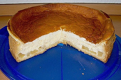 Käsekuchen mit 2 Schichten 90