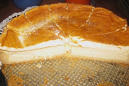 Käsekuchen mit 2 Schichten 91