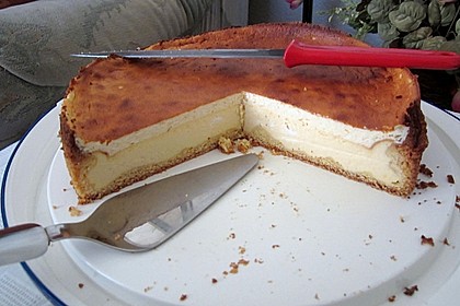 Käsekuchen mit 2 Schichten 106