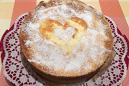 Käsekuchen mit 2 Schichten 10