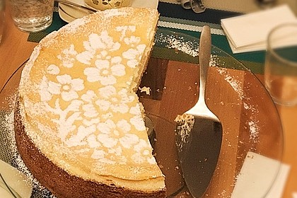 Käsekuchen mit 2 Schichten 54