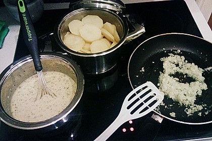 Kartoffel-K&uuml;rbis Gratin alla Napolitana